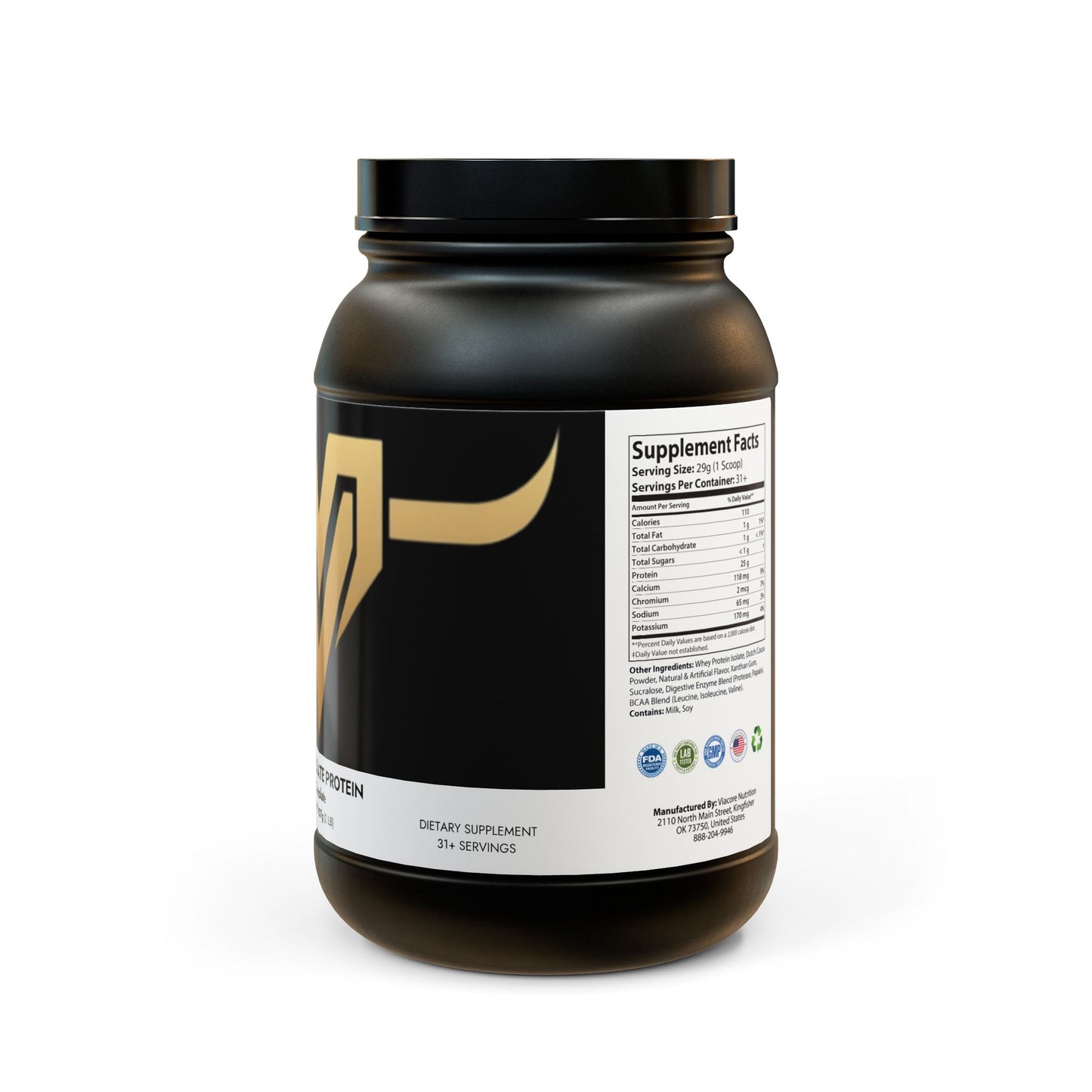 Vitaly Motion Whey Isolate Protein Supplement (907g, 2lb)