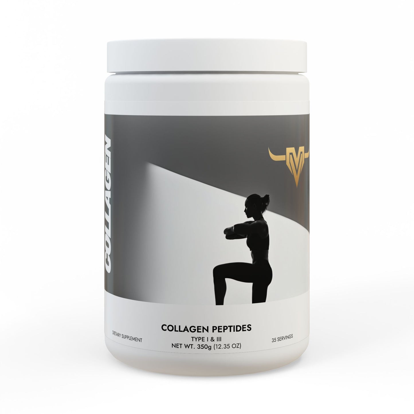 VM Collagen Peptides Type I & III Supplement (350g, 12.3oz)