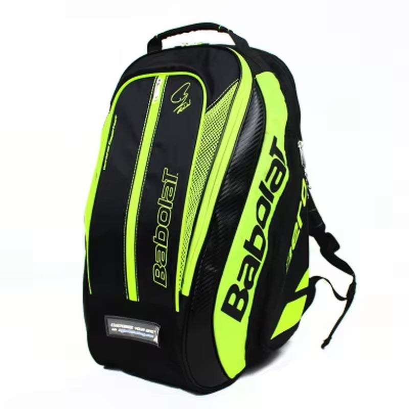 Original Tennis Bag Backpack 2 Tennis Rackets Bag Wimbledon Badminton Padel Racket Squash Racquet Backpack Tenis Raqueta