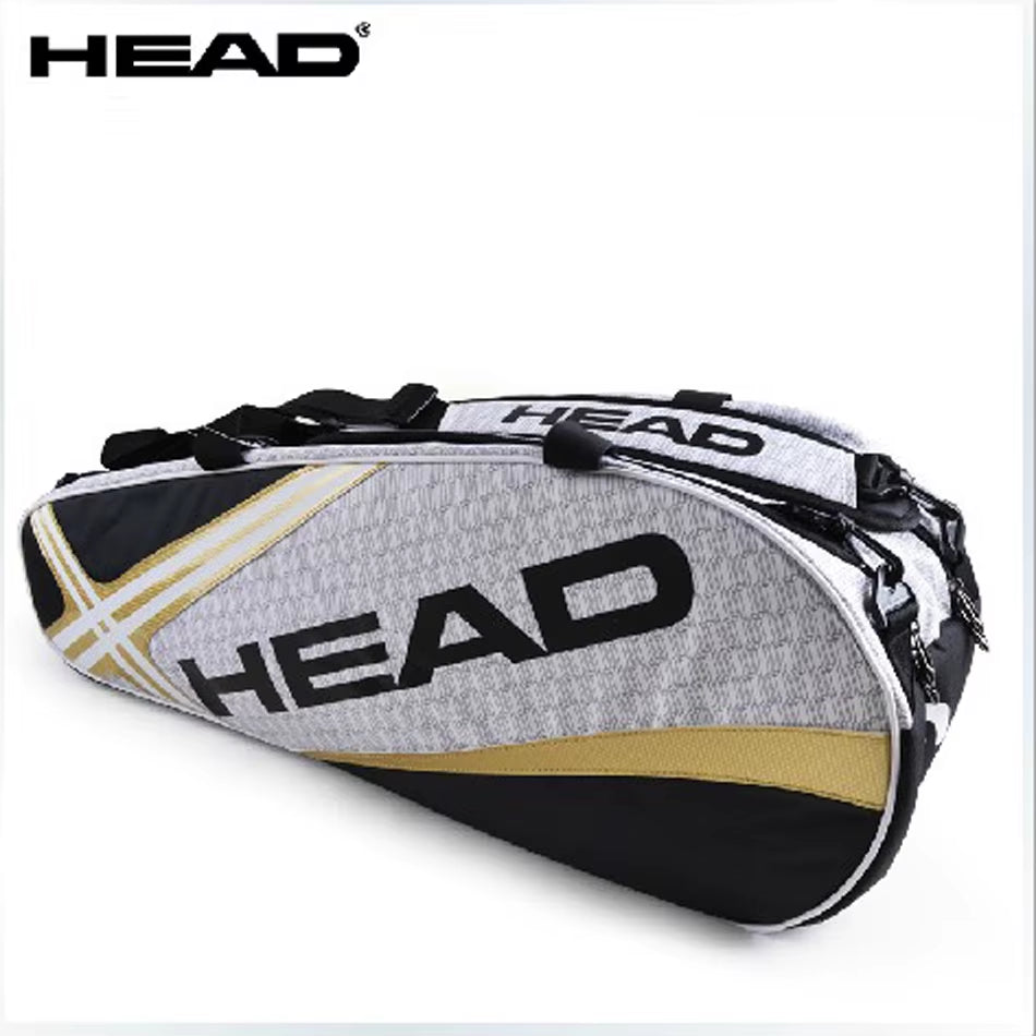 Original  Tennis Bag 6 Tennis Rackets Men Padel Tennis Backpack Djokovic  Tennis Racket Backpack with Shoes Compartment