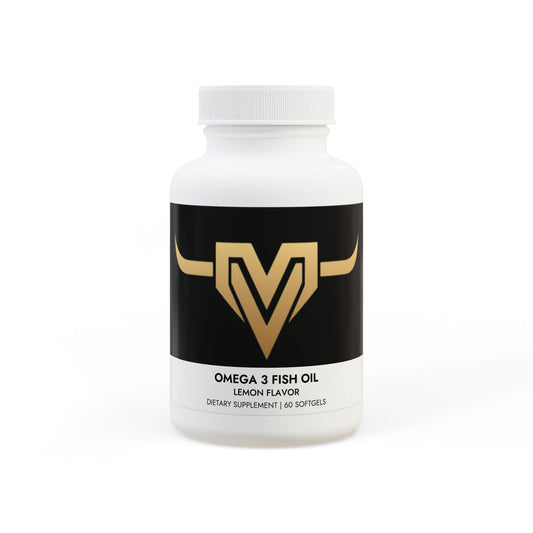 Omega 3 Fish Oil Supplement (60 Softgels)