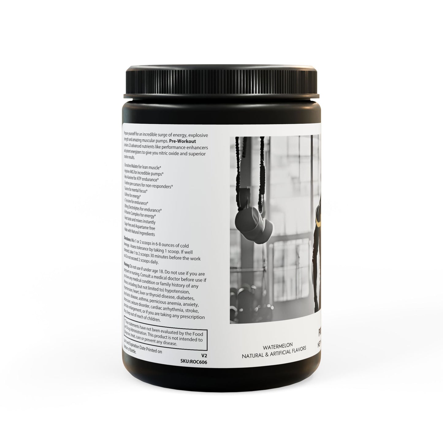 Pre-Workout Supplement, Watermelon (300g, 10.58oz)
