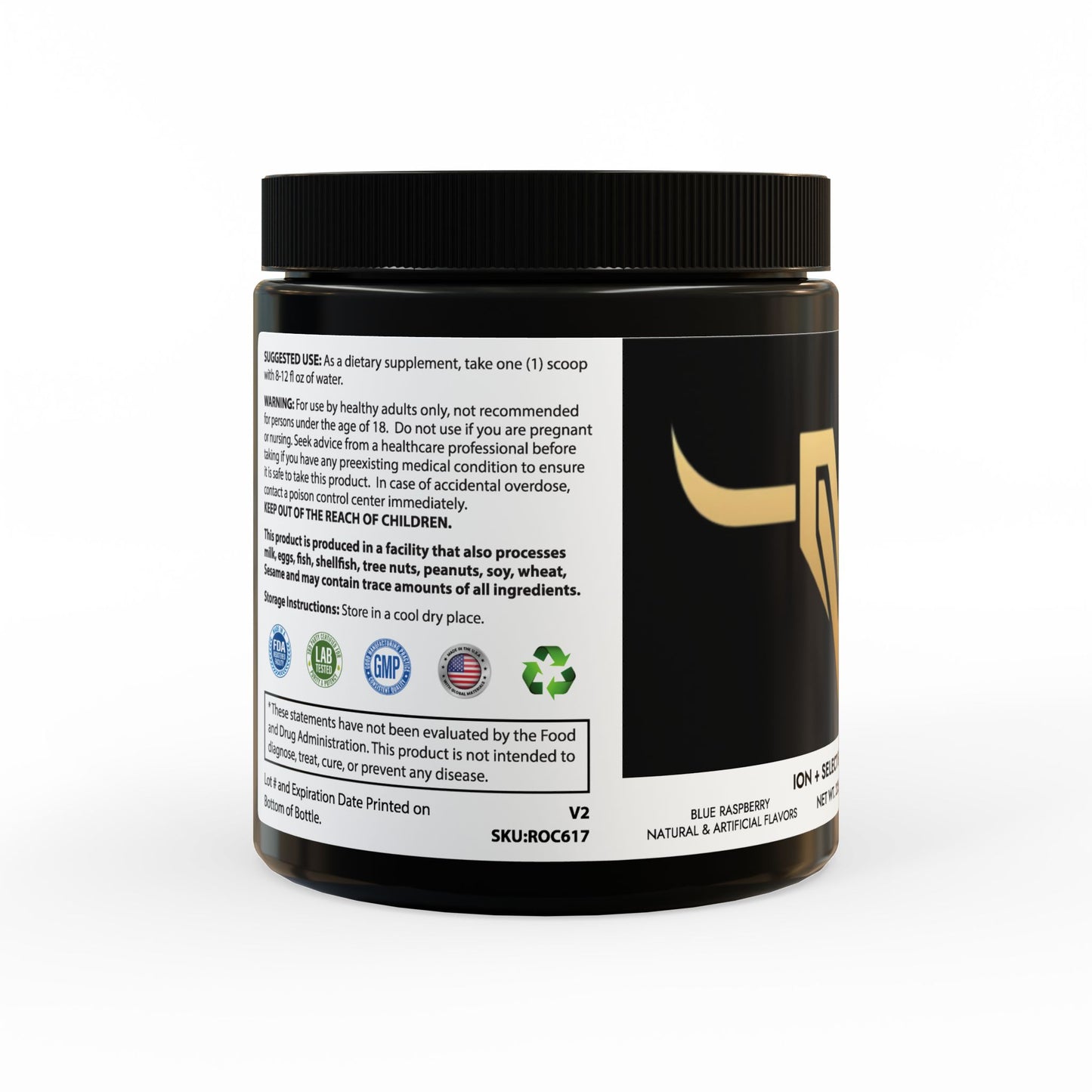 VM ION + Select Electrolyte Supplement (225g, 7.9oz)