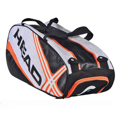 Original  Tennis Bag 6 Tennis Rackets Men Padel Tennis Backpack Djokovic  Tennis Racket Backpack with Shoes Compartment