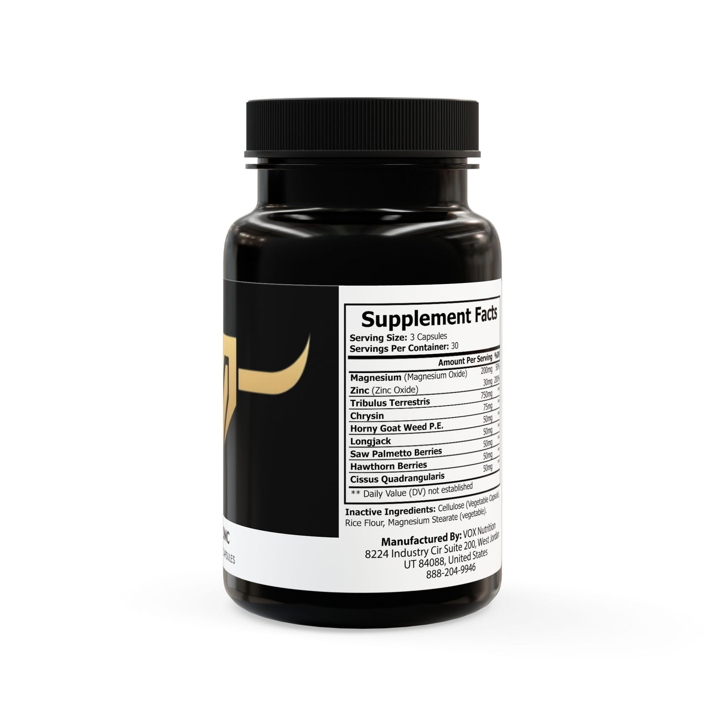 VM Magnesium Zinc Supplement (90 Capsules)