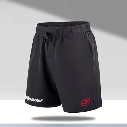 New Men'S Padel Sport Shorts Summer Male Breathable Tennis Shorts Quick-Drying Badminton Trousers Outdoor Running Sportwear