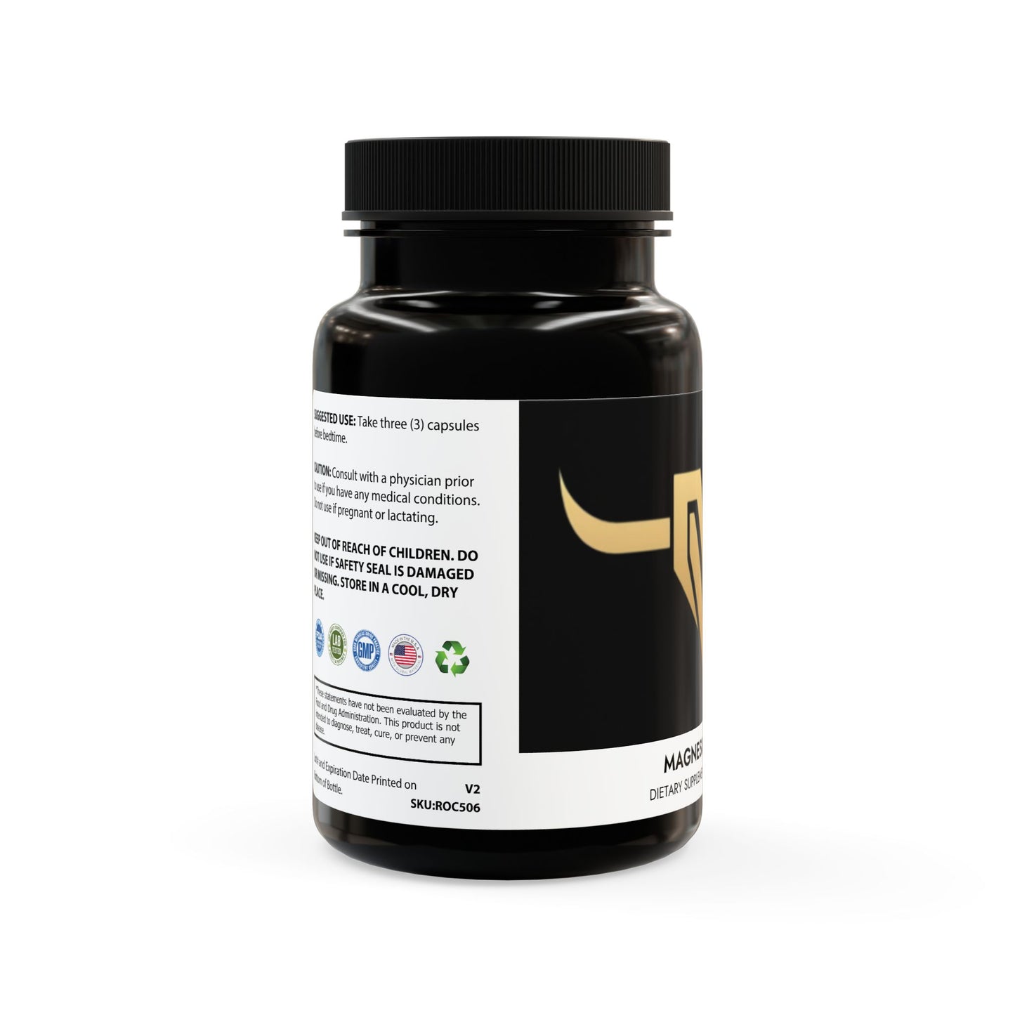 VM Magnesium Zinc Supplement (90 Capsules)