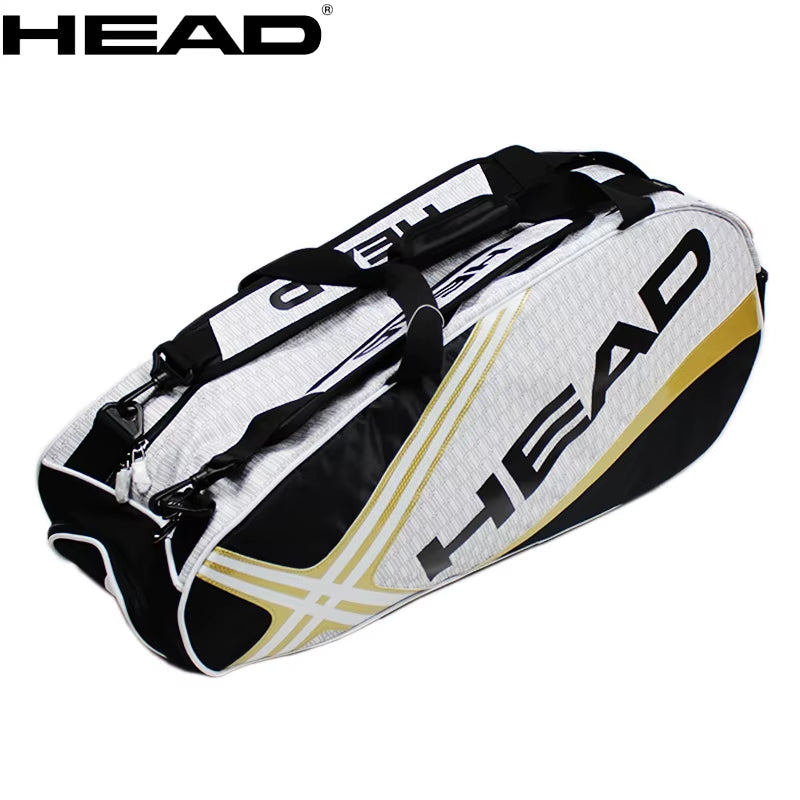 Original  Tennis Bag 6 Tennis Rackets Men Padel Tennis Backpack Djokovic  Tennis Racket Backpack with Shoes Compartment