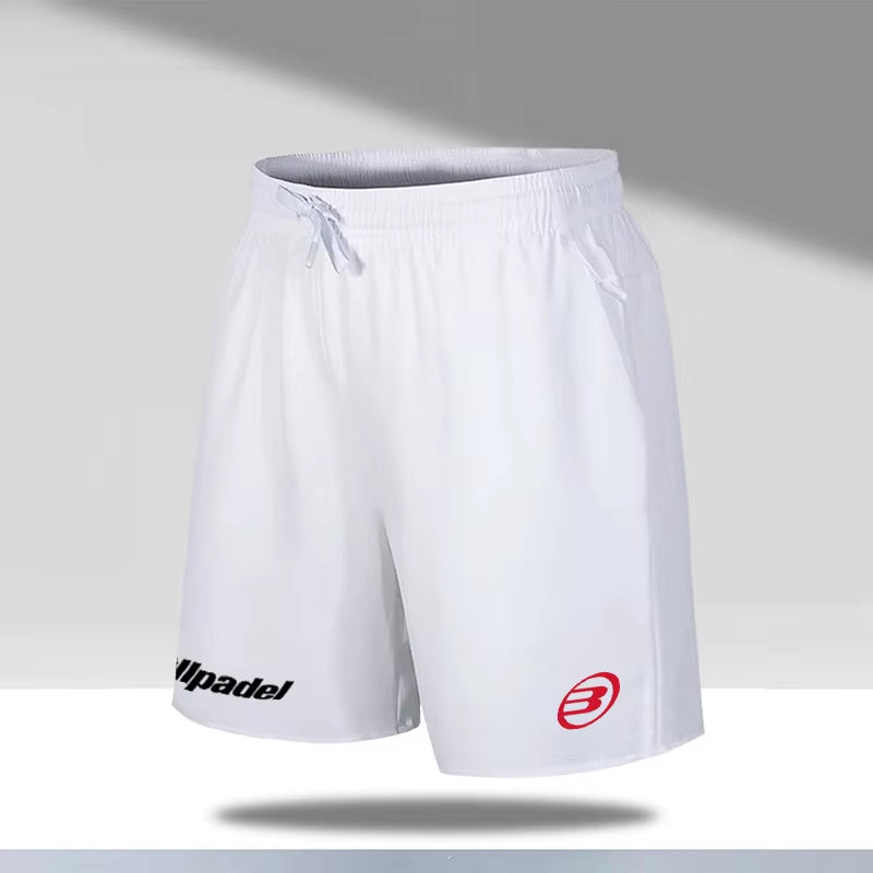 New Men'S Padel Sport Shorts Summer Male Breathable Tennis Shorts Quick-Drying Badminton Trousers Outdoor Running Sportwear
